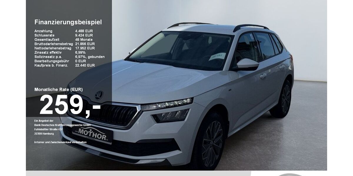 Skoda Kamiq 19.986 km 22.290 &euro; Brandenburg 14770