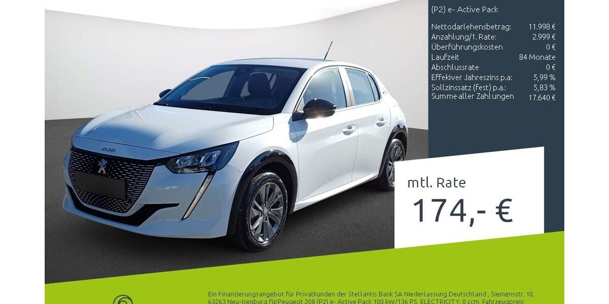 Peugeot 208 29.992 km 14.997 &euro; Ahaus 48683