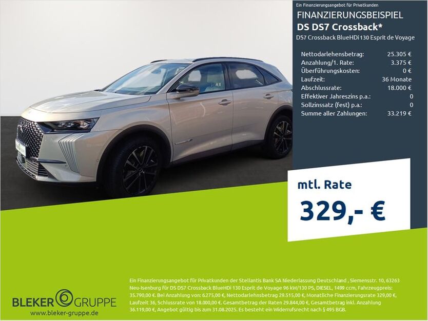 DS Automobiles DS7 (Crossback) 20.390 km 27.880 € Dortmund 44263