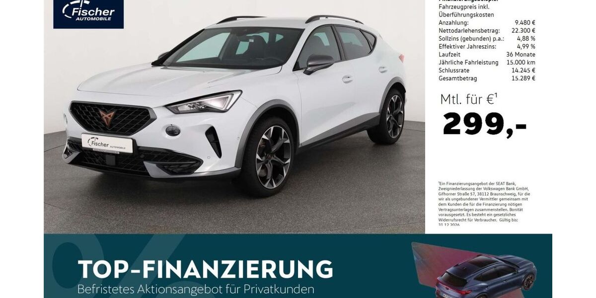 Cupra Formentor 38.199 km 31.780 &euro; Neumarkt 92318