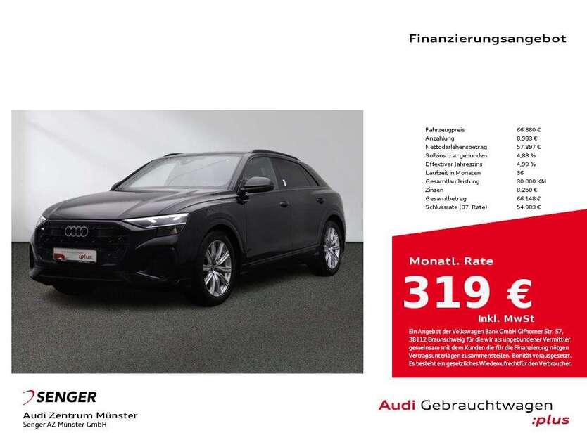 Audi Q8 28.702 km 66.880 € Münster 48153