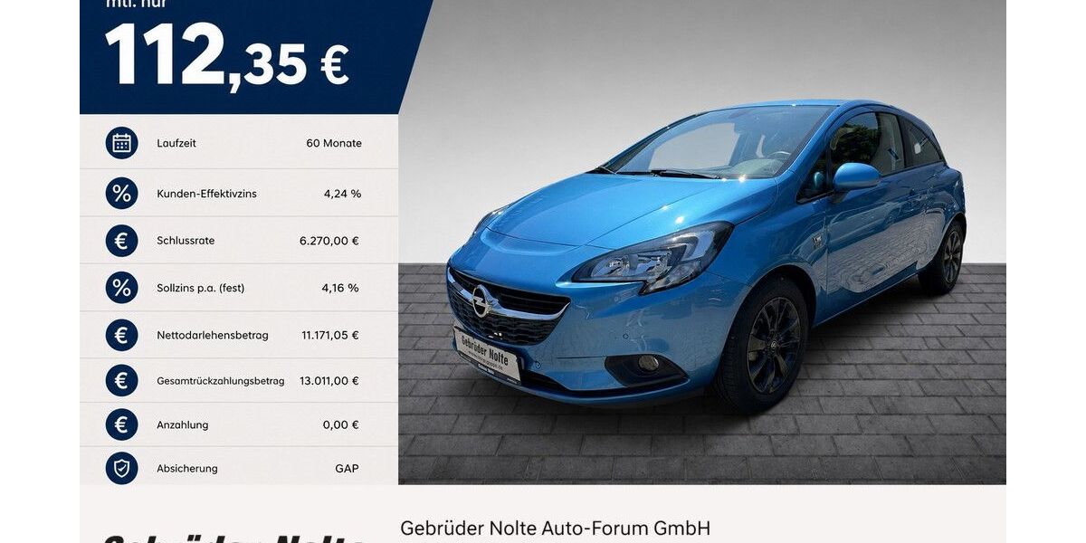 Opel Corsa 57.000 km 10.450 &euro; Iserlohn 58636