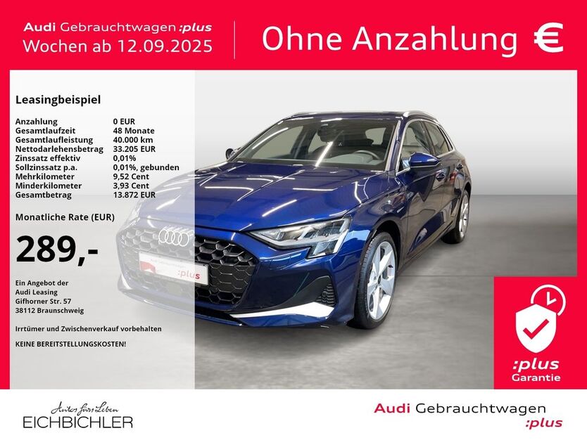 Audi A3 7.400 km 33.205 € Landshut 84030