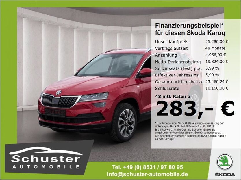 Skoda Karoq 65.241 km 24.780 € Ruhstorf 94099