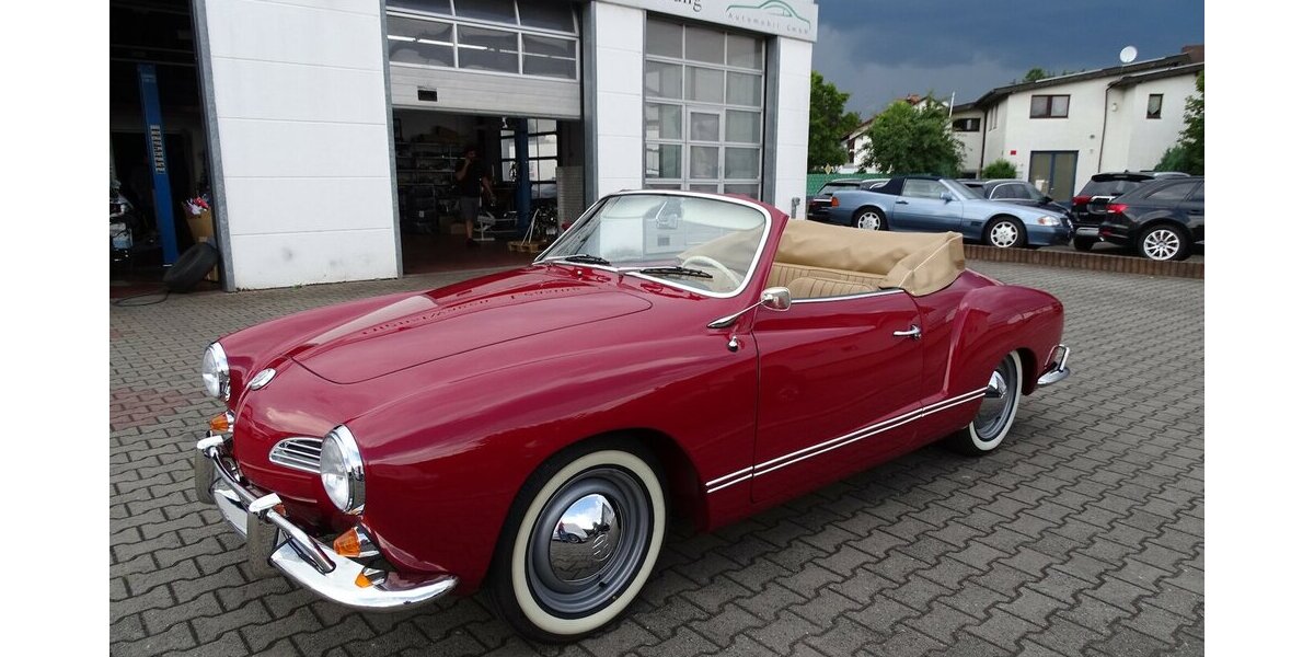 VW Karmann Ghia Cabrio vollständig restauriert 1.200 km 59.990 &euro; Rodgau 63110