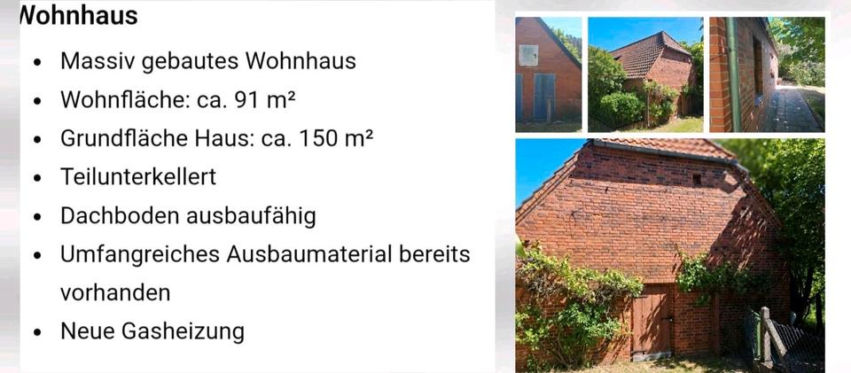Einfamilienhaus Hitzacker (Elbe) - 6 Zimmer, 91 m&sup2;, 156.000&euro; | Angebot:26790389