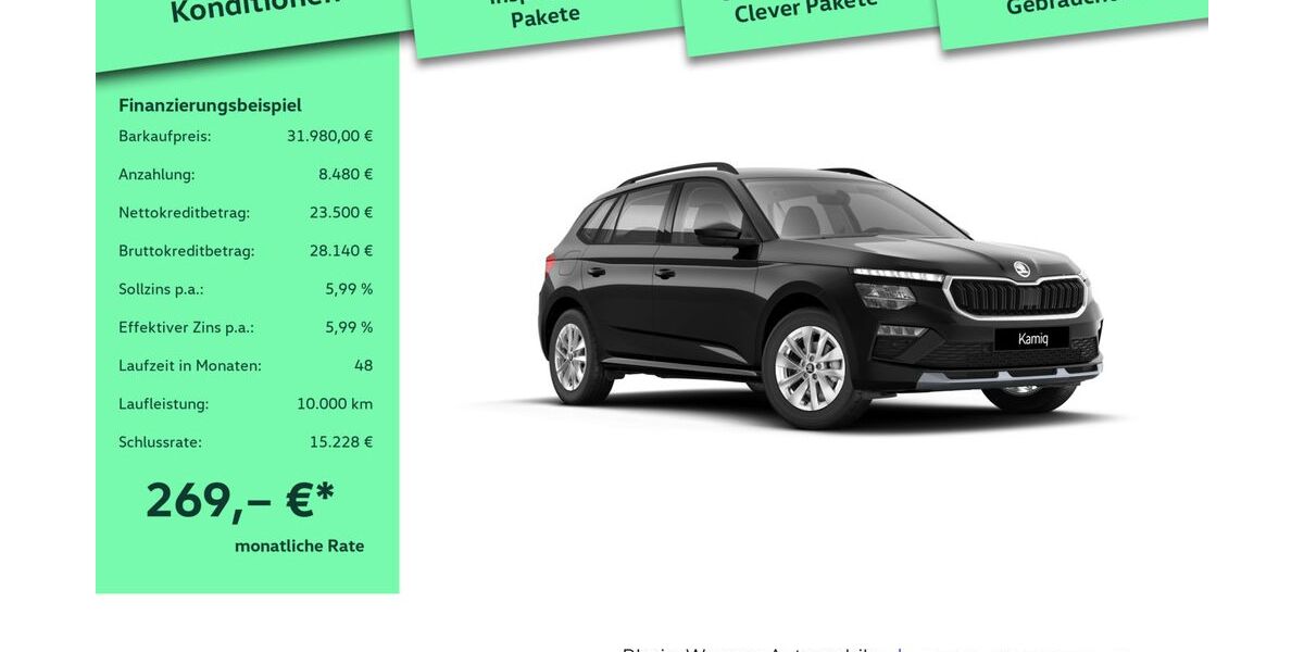 Skoda Kamiq 2.980 km 31.980 &euro; Leverkusen 51379
