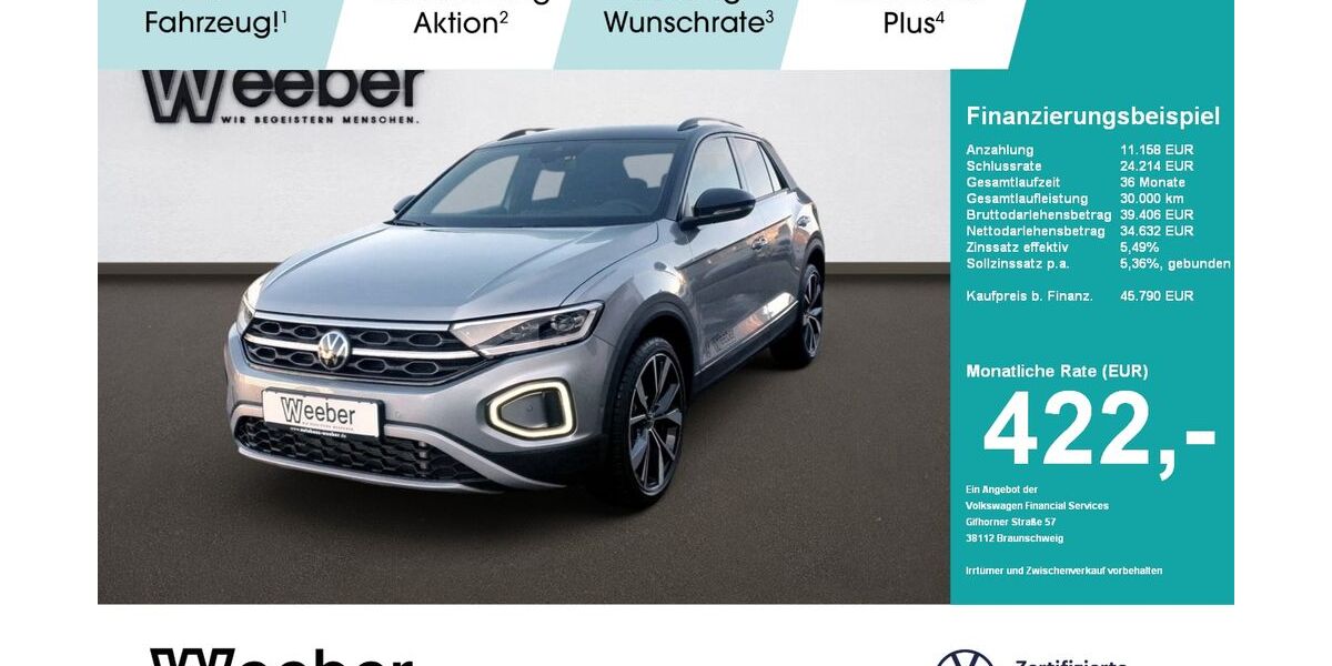 VW T-Roc 5.900 km 36.888 &euro; Calw 75365