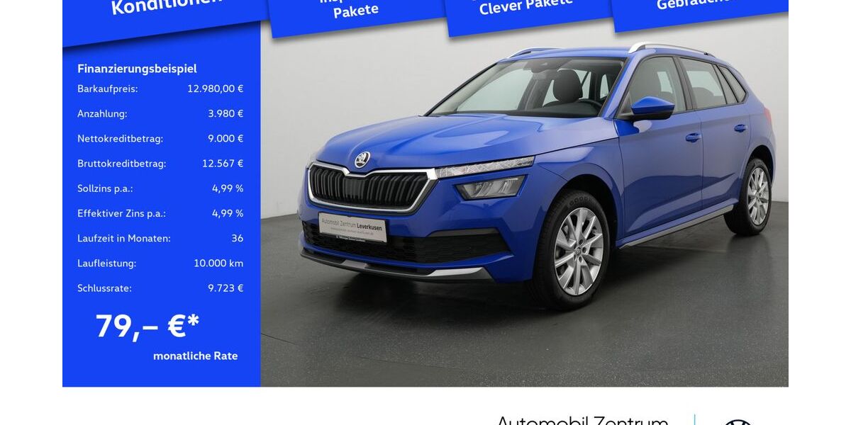 Skoda Kamiq 62.549 km 12.980 &euro; Leverkusen 51379