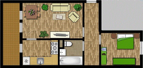 Bernstadt - 8% Rendite für 3 Wohnungen 7 zimmer