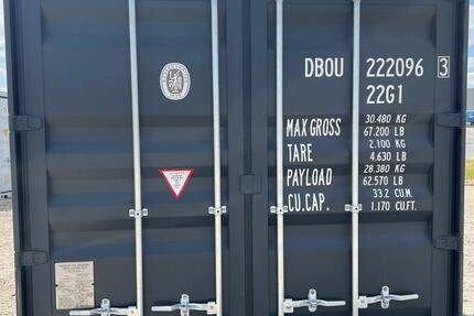 20 Fuß DVDC Seecontainer Lagercontainer ex Miete zimmer