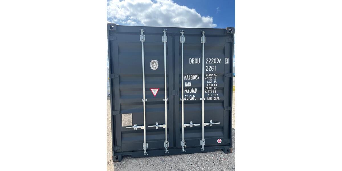 20 Fuß DVDC Seecontainer Lagercontainer ex Miete zimmer