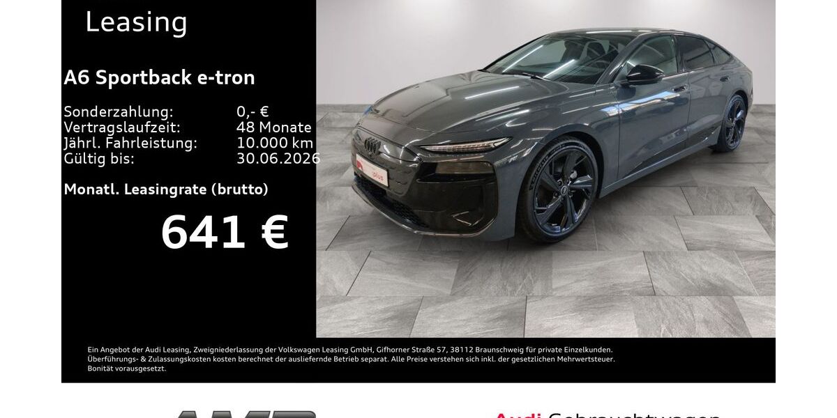 Audi A6 e-tron 7.210 km 58.980 &euro; Borna 04552