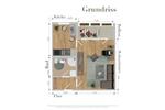 Etagenwohnung Köthen (Anhalt) - 1 Zimmer, 30 m&sup2;, 182&euro; | Angebot:26340929