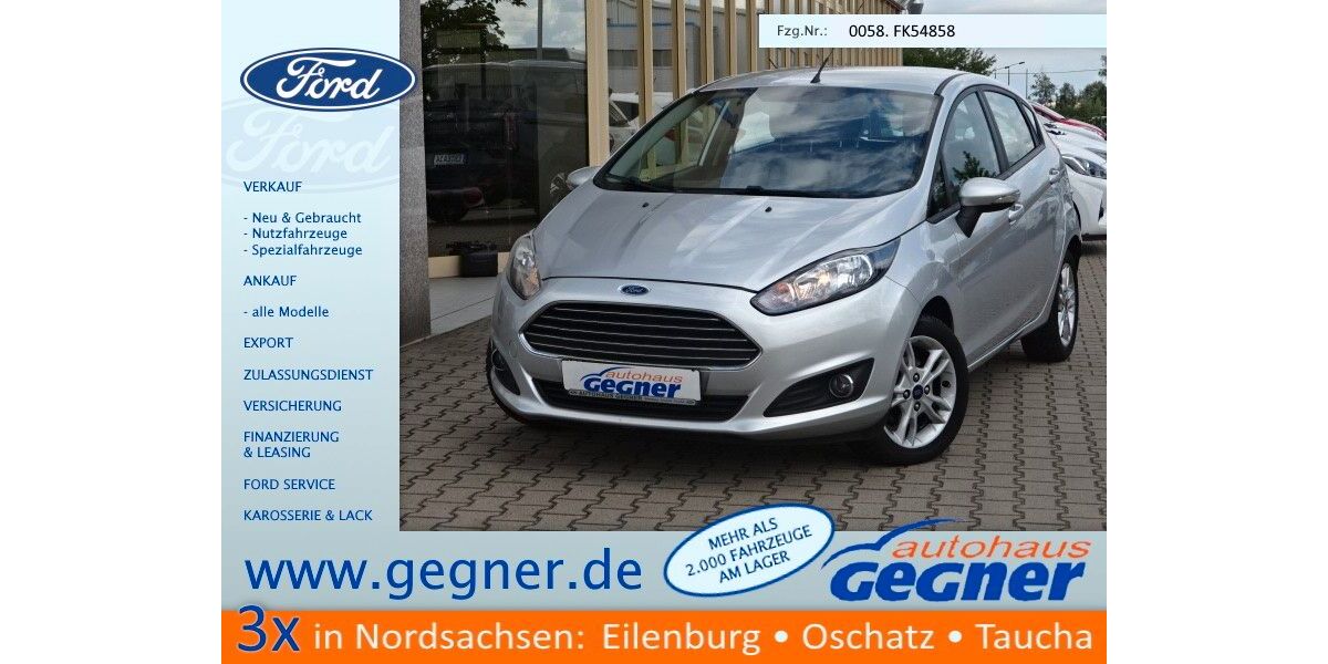 Ford Fiesta 165.262 km 5.740 &euro; Eilenburg 04838