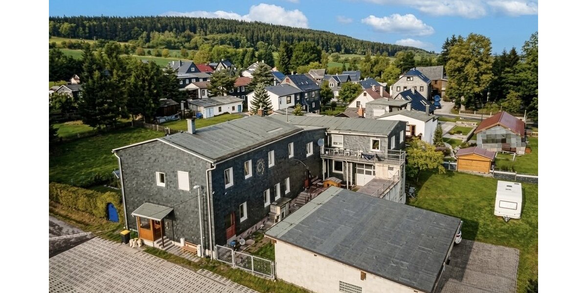 Großbreitenbach-OT, 3 Fam.Hs. + Gewerbe - Mehrfamilienhaus, Wohnhaus Großbreitenbach Gillersdorf | Angebot:25805794