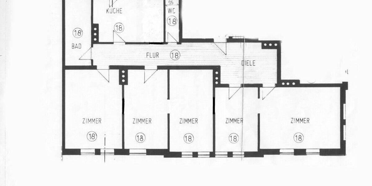 Etagenwohnung München Schwabing-Freimann - 5 Zimmer, 154 m&sup2;, 3.500&euro; | Angebot:25385325