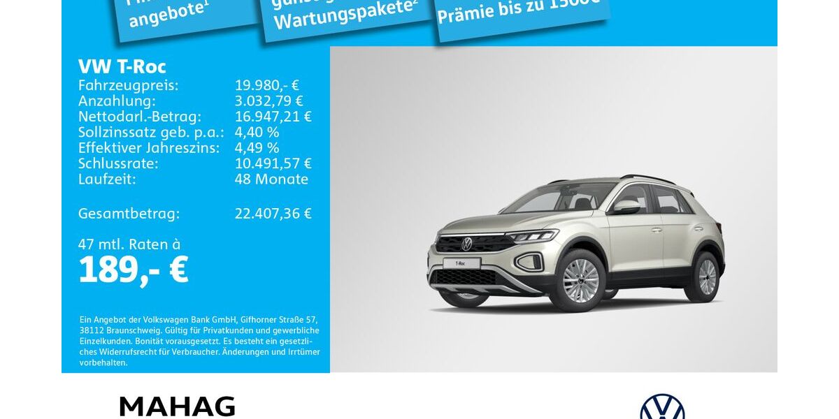 VW T-Roc 25.980 km 19.980 &euro; Ottobrunn 85521