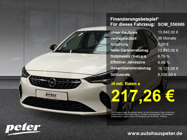 Opel Corsa 35.550 km 13.840 &euro; Mühlhausen 99974