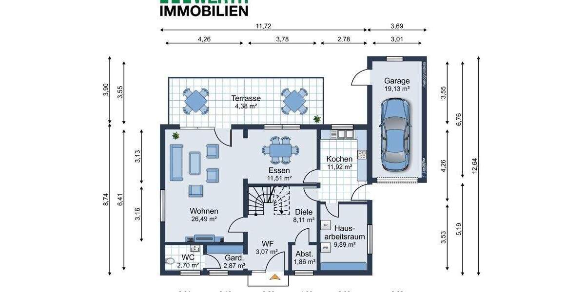 Einfamilienhaus Brunsbüttel - 5 Zimmer, 146 m&sup2;, 315.000&euro; | Angebot:25697414