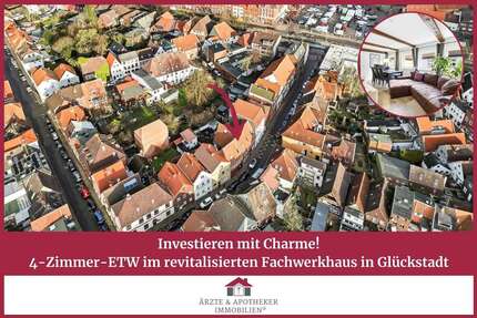 Wohnung Glückstadt - 4 Zimmer, 103 m&sup2;, 198.000&euro; | Angebot:26906189