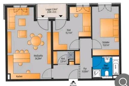 Neubau 3 Zi Eigentumswohnung von PRIVAT zimmer