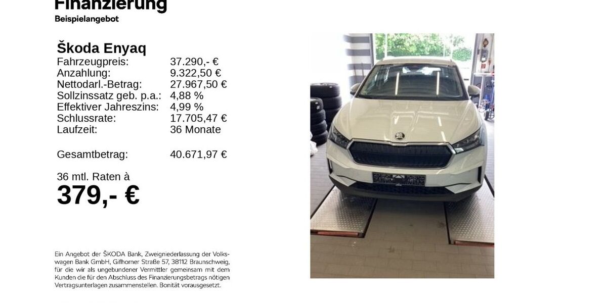 Skoda Enyaq 28.317 km 36.990 &euro; Hildesheim 31137
