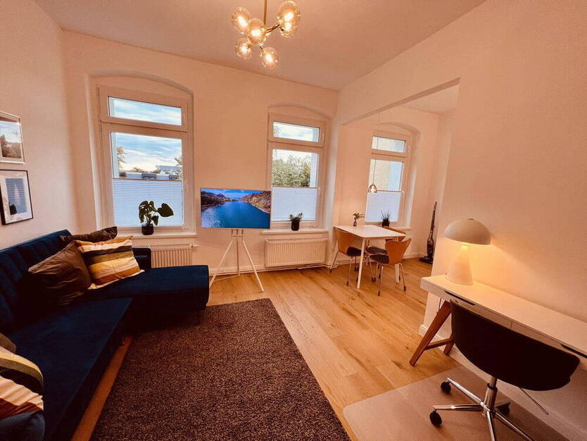 Möblierte 1,5-Zimmer-Wohnung mit Weitblick - modern & ruhig gelegen in Berlin-Oberschöneweide