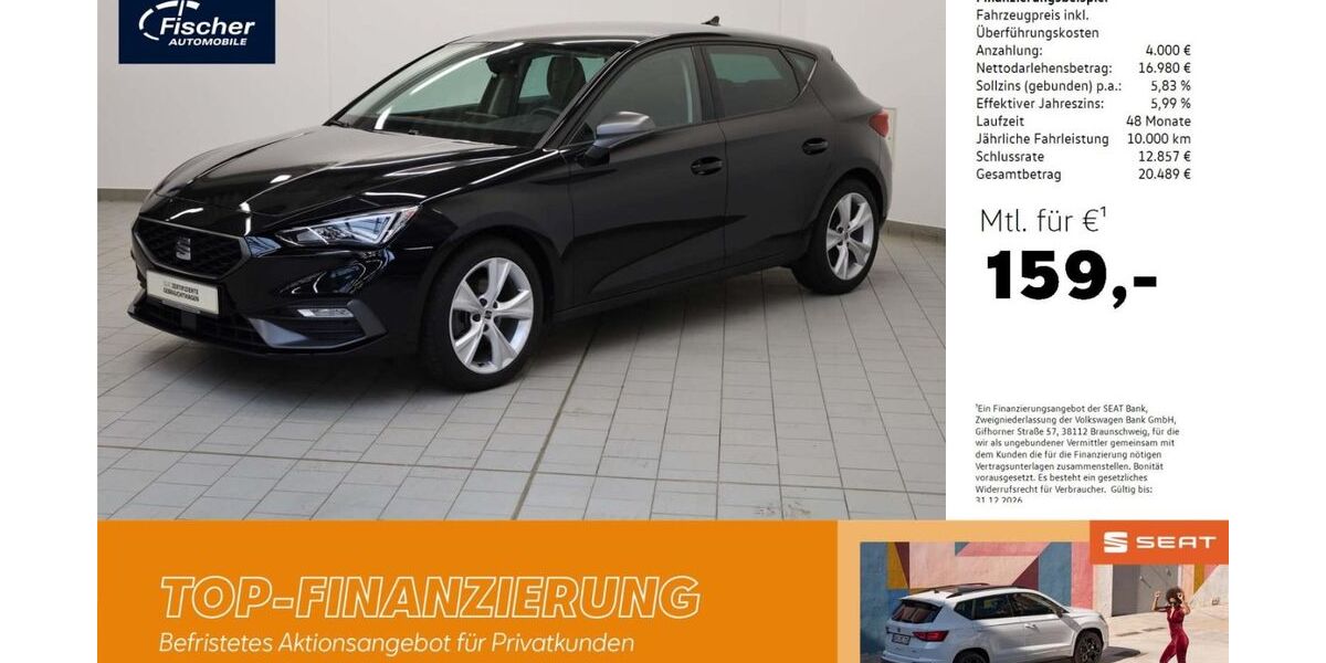 Seat Leon 27.275 km 20.480 &euro; Amberg 92224