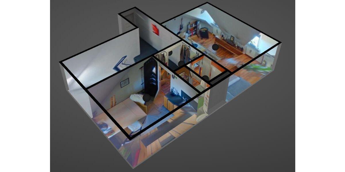 Dachgeschoßwohnung Wolfratshausen - 1.5 Zimmer, 42 m&sup2;, 265.000&euro; | Angebot:27114924
