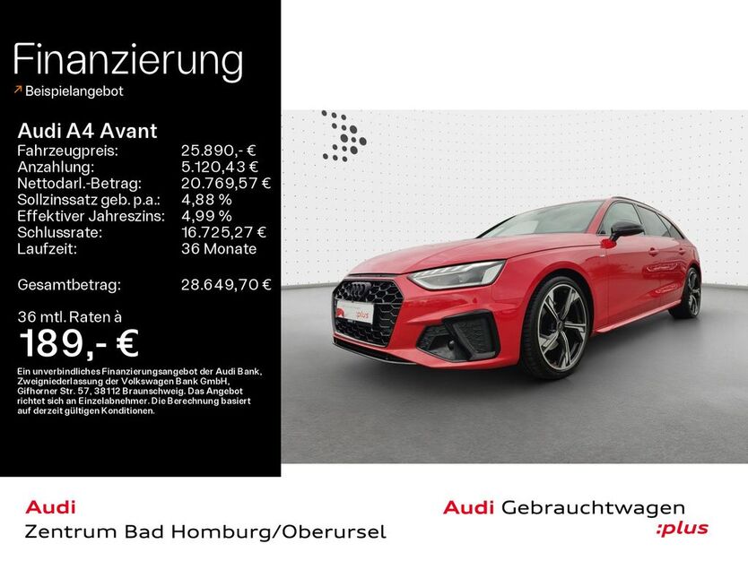 Audi A4 50.189 km 25.890 € Oberursel 61440