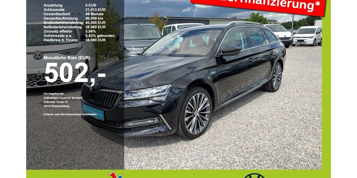 Skoda Superb 14.600 km 37.630 &euro; Mainburg 84048