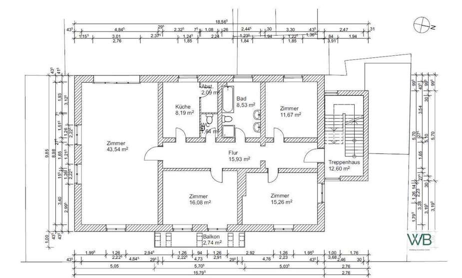 Wohnung zum Kaufen in Braunschweig 1.049.000 € 206 m² 8 zimmer