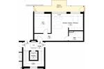 Etagenwohnung Rottenburg am Neckar - 2 Zimmer, 60 m&sup2;, 680&euro; | Angebot:26671440