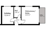 Etagenwohnung Feucht - 2 Zimmer, 48 m&sup2;, 816&euro; | Angebot:25086445