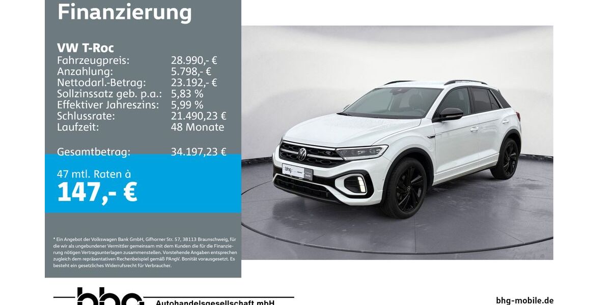 VW T-Roc 13.864 km 28.990 &euro; Balingen 72336