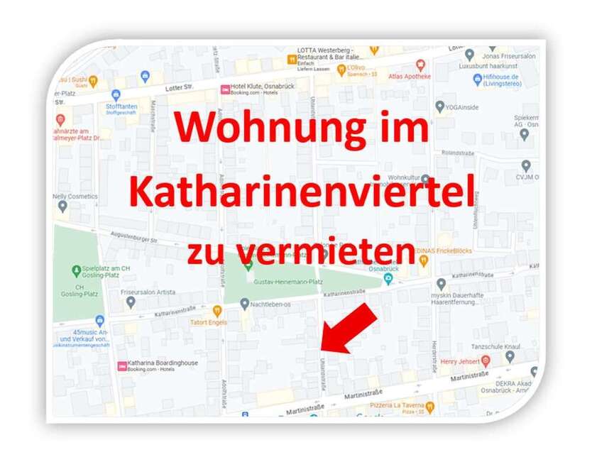Wohnung zum Mieten in Osnabrück 650 € 48 m²