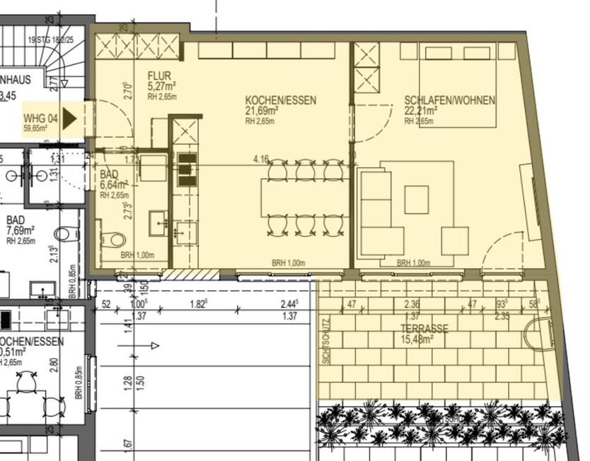 Neu renovierte Wohnungen 2 & 3 Zi. in Mayen zimmer
