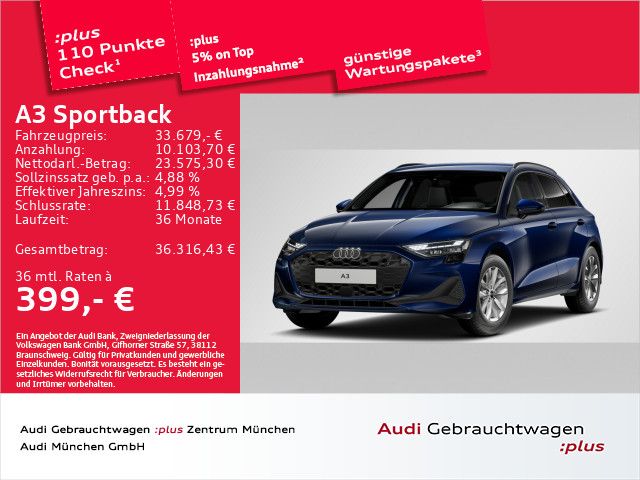 Audi A3 10.338 km 33.679 &euro; Eching 85386