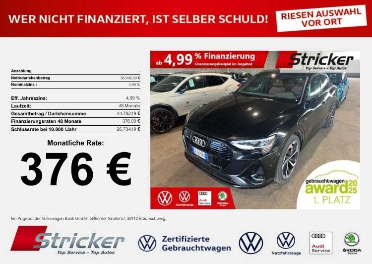 Audi e-tron 43.292 km 36.949 &euro; Horn-Bad Meinberg 32805