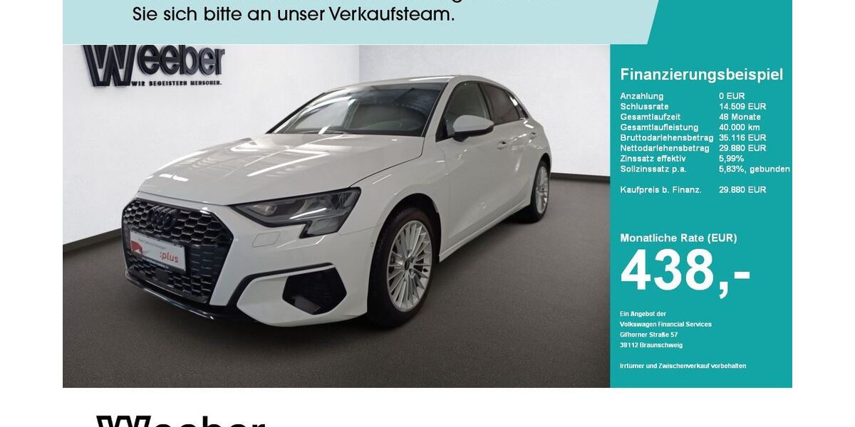Audi A3 10.370 km 29.880 &euro; Leonberg 71229