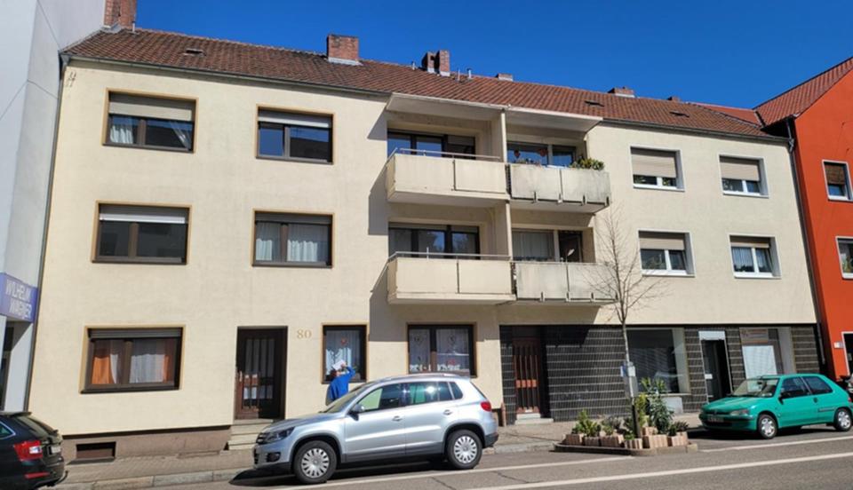Erdgeschoßwohnung Saarbrücken Neue Bremm - 2 Zimmer, 40 m&sup2;, 450&euro; | Angebot:25614174