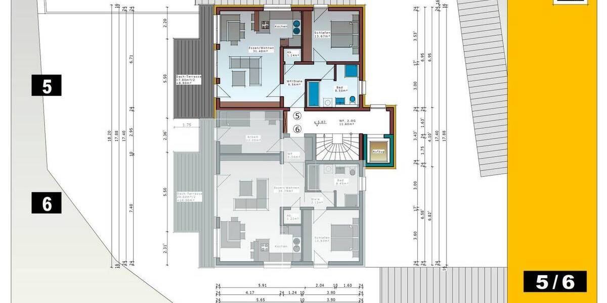 Etagenwohnung Solnhofen - 2 Zimmer, 70 m&sup2;, 243.800&euro; | Angebot:26065179