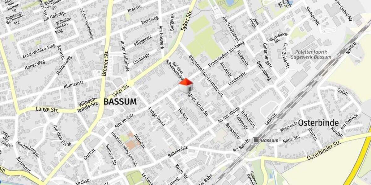 Gewerbeobjekt Bassum - 3 Zimmer, 63 m&sup2;, 990&euro; | Angebot:23943819