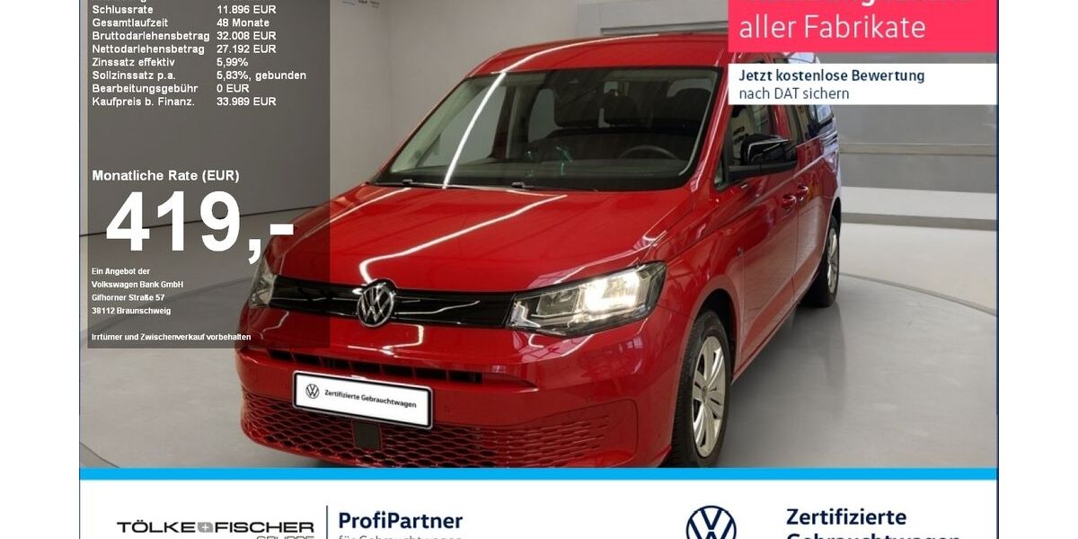 VW Caddy Maxi 9.460 km 29.988 &euro; Krefeld 47805