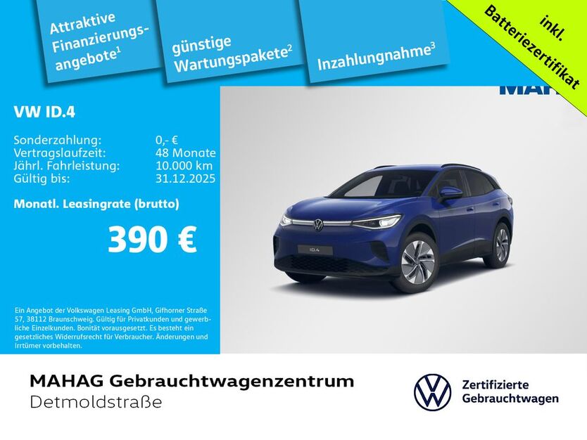 VW ID.4 13.122 km 38.481 € München 80935