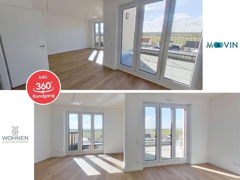 Exklusive Wohnen: 2-Zi.-Whg. mit Dachterasse im Nauener Wohnquartier 