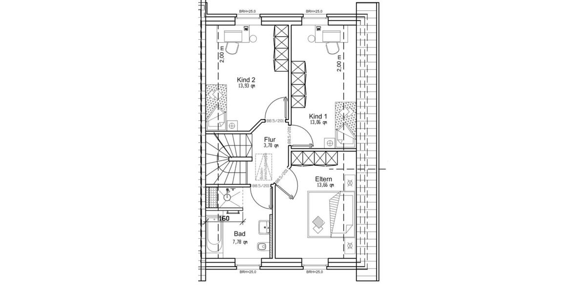 Doppelhaushälfte Hatten - 4 Zimmer, 118 m&sup2;, 1.390&euro; | Angebot:26366785
