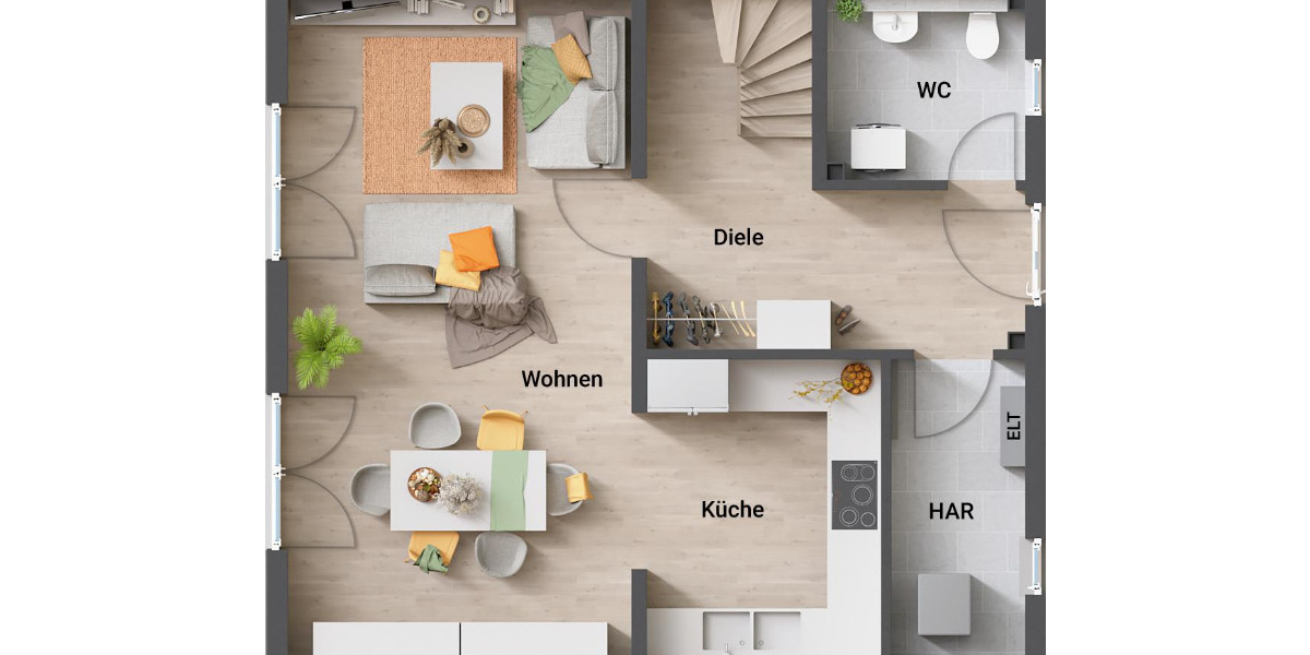 Mehrfamilienhaus, Wohnhaus Aach - 4 Zimmer, 114 m&sup2;, 348.800&euro; | Angebot:25851281