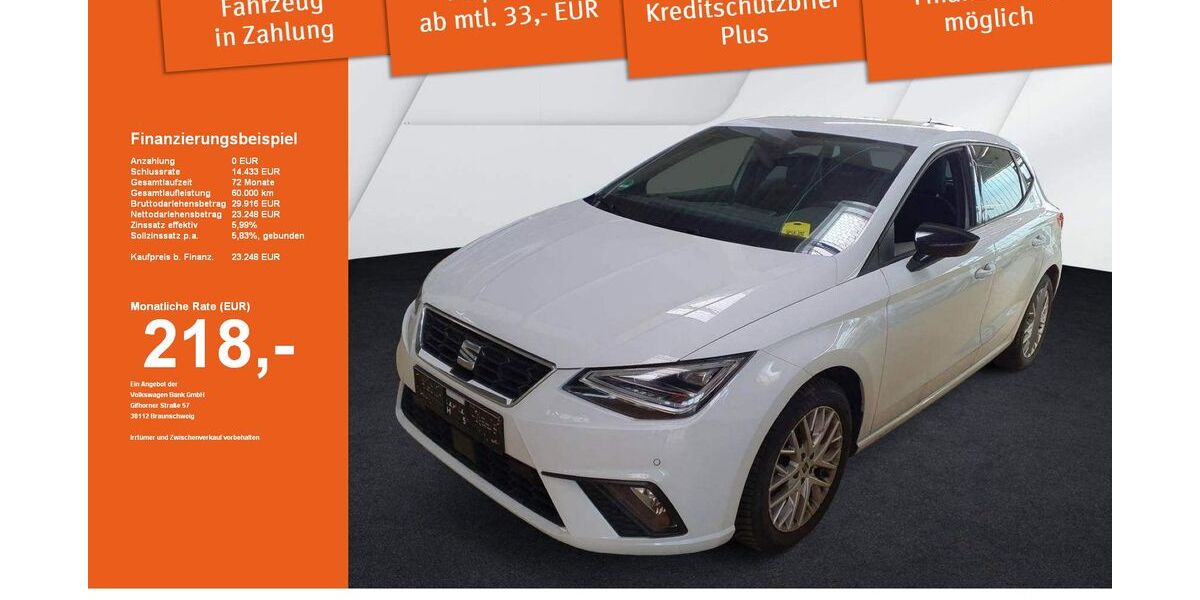 Seat Ibiza 21.575 km 23.248 &euro; Weingarten 88250